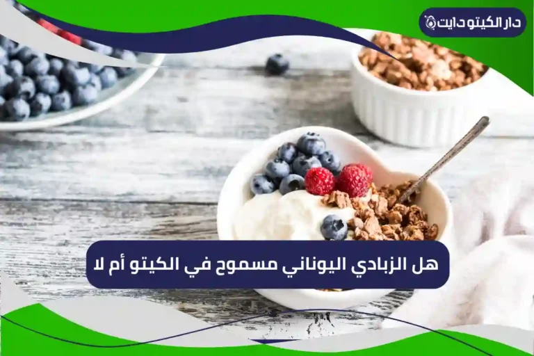 هل الزبادي اليوناني مسموح في الكيتو
